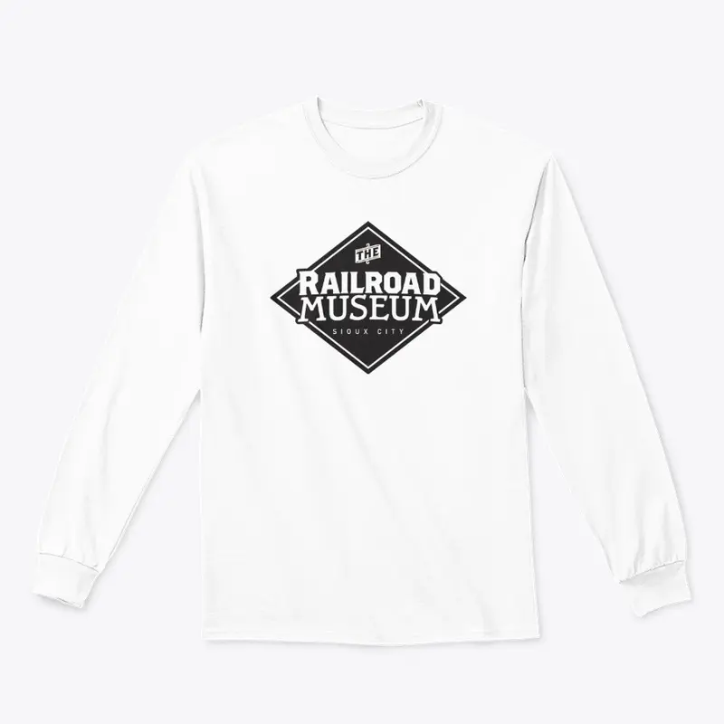 Black and White Long Sleeve T-Shirt