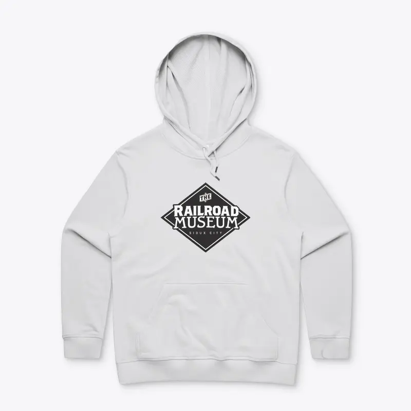 Women's Black and White Museum Hoodie 